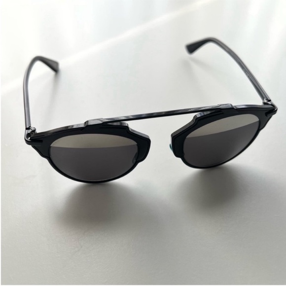 CHRISTIAN DIOR Designer SoReal Sunglasses
Black/Silver main image 9